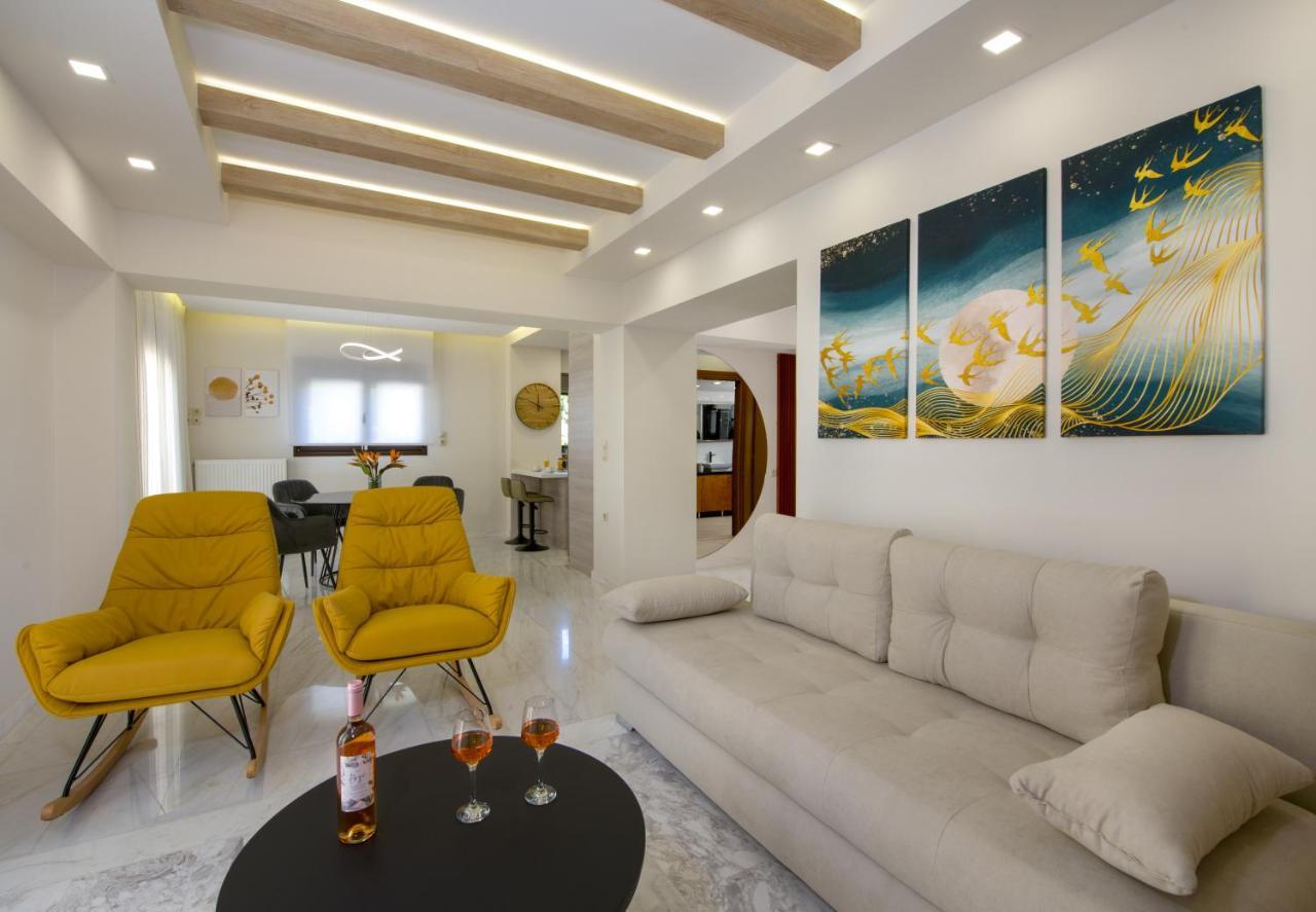Aretousa Home Hriszí Aktí Haniá Kültér fotó